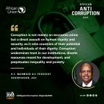 AUC Chairperson urges focus on Human Dignity in Anti-Corruption Fight on Africa Anti-Corruption Day 2025.